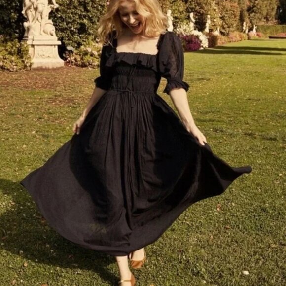 Doen Dresses & Skirts - Doen Sol Dress - Deep Ink (Black) - Medium